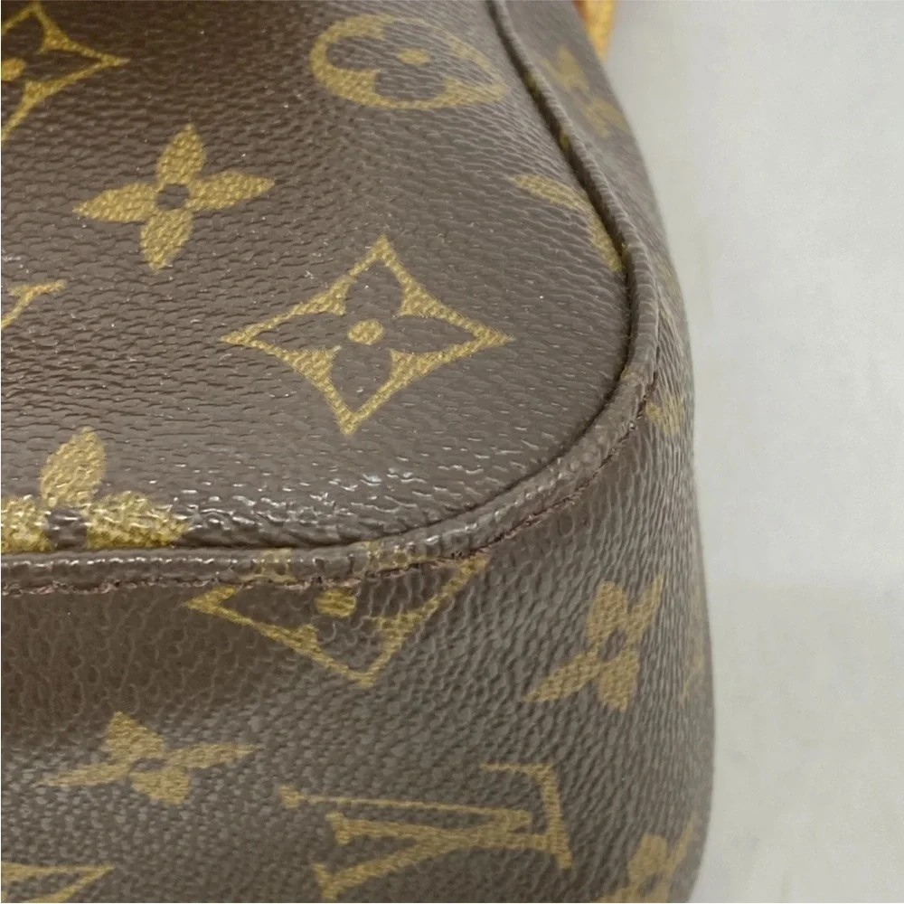 Authentic Louis Vuitton Mini Looping Monogram Canvas Vintage Shoulder Bag